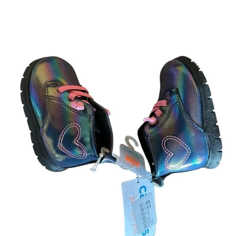 NEW Carter's Just One You Toddler Girls' First Walker Kyrie Boots - 3 months